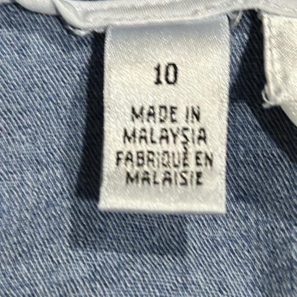 Talbots Petites Denim Skirt Size 10P - EUC - Picture 4 of 5